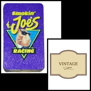 Vintage Smokin' Joe's Racing Metal Tin